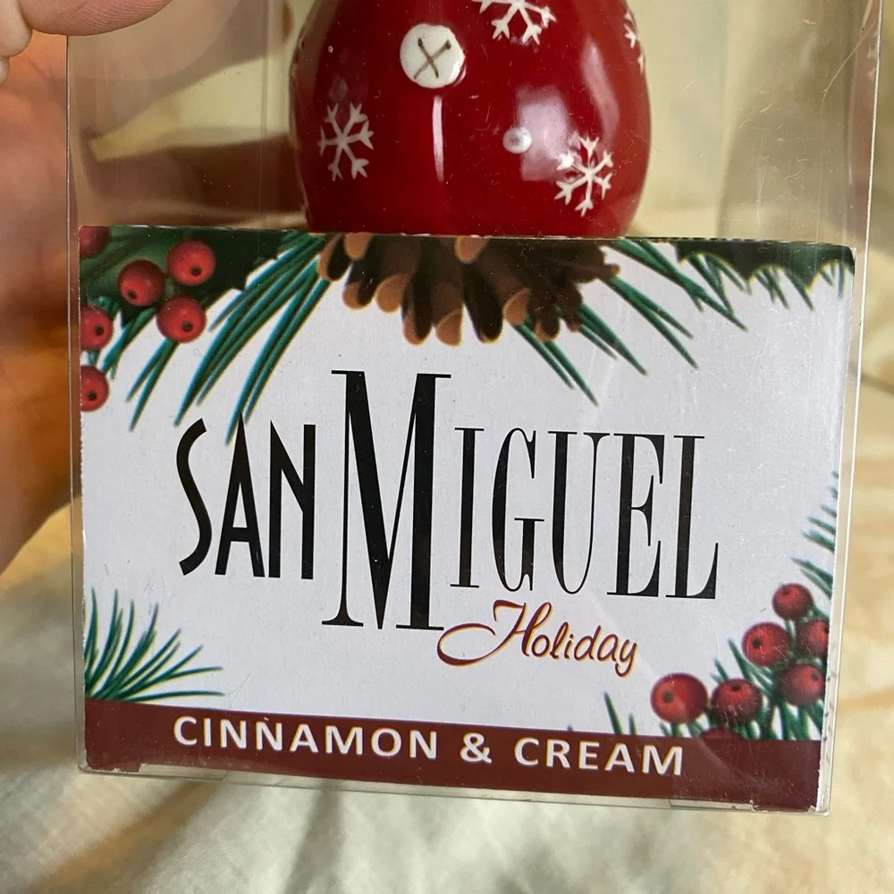NEW San Miguel Holiday Moose Essential Oil Reed Diffuser 5